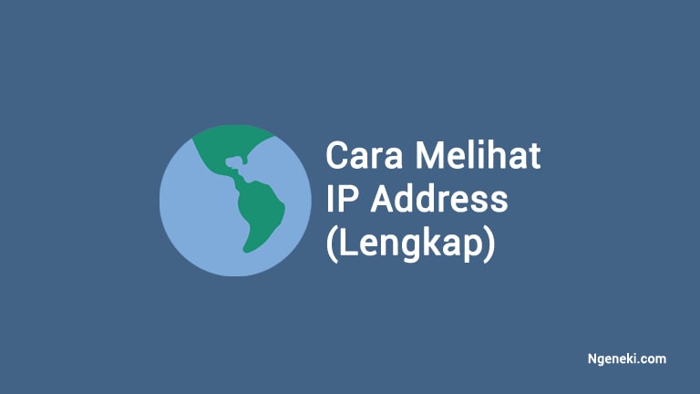 Cara Melihat IP Address