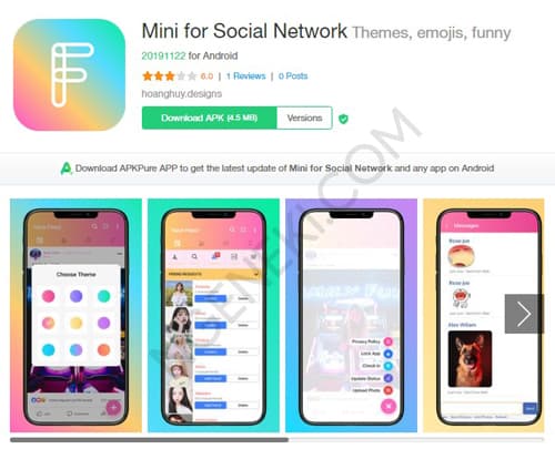 Mini for Social Network