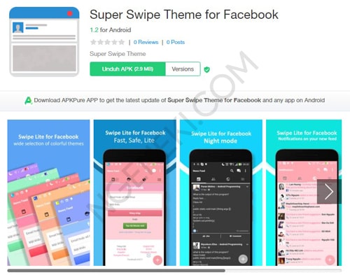 Super Swift for Facebook